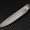 Knife techno-finka steel N690 handle mikarta stone processing