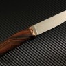 Нож Скаут №3 из стали М398 рукоять ironwood/сквозной монтаж/медь/ в наличии