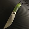 Нож Скаут  из стали М398 рукоять стабилизированная сувель березы/худ.литье/ в наличии