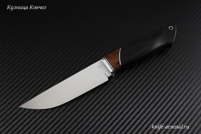 Нож Скаут сталь К340 рукоять граб/железное дерево