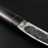 Yakut knife steel D2 handle stabilized hornbeam