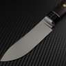 Knife Taiga steel K340 handle stabilized Karelian birch/kirinit