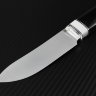 Taiga knife powder steel S390 mikarta handle with corian composite spacer