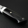 Taiga knife powder steel S390 mikarta handle with corian composite spacer