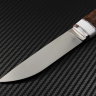 Нож Скандинав порошковая сталь M398 рукоять стабилизированная карельская береза/кориан