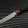 Scout knife M390 steel handle stabilized hornbeam/Iron wood/Mosaic pins
