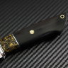 Knife Scout steel K340 handle hornbeam /acrylic composite