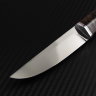 Нож Фин сталь D2 рукоять стабилизированная карельская береза/сквозной монтаж/мозаичные пины