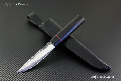 Yakut knife Narakan steel D2 handle stabilized hornbeam