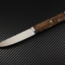 Нож Фин сталь N690 рукоять стабилизированная карельская береза/мозаичные пины